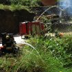 Feuer im Braeker Modell Steinbruch | Fire at RC quarry